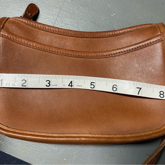 Coach British Tan Wendie Leather Crossbody Bag 9031 - Picture 5 of 15